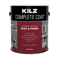 KILZ COMPLETE COAT® Paint and Primer in One