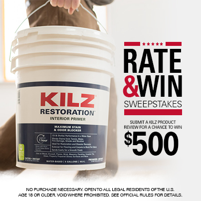 KILZ® Rate & Win Sweepstakes