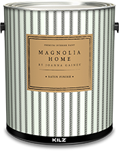 Can of Magnolia Home premium interior satin paint