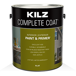 KILZ COMPLETE COAT® Paint and Primer in One