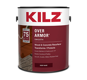 Can of KILZ Over Armor Smooth