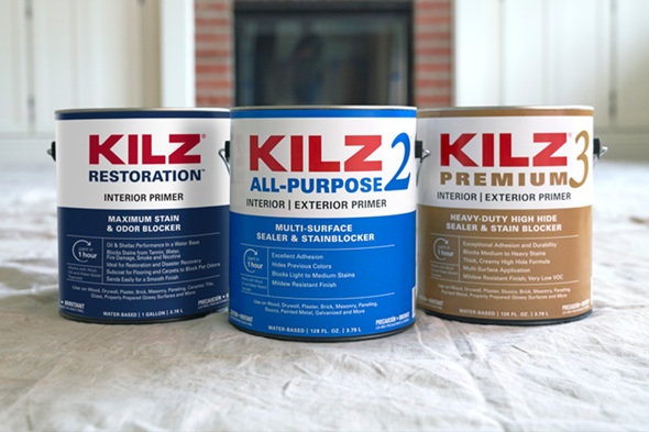 Collection of Kilz Primer options for any surface