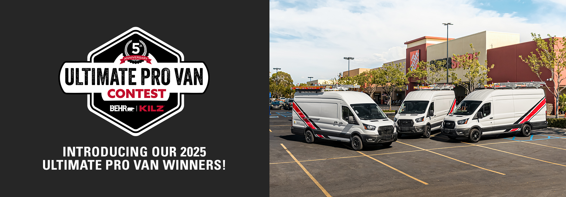 KILZ Pro Van Winners banner