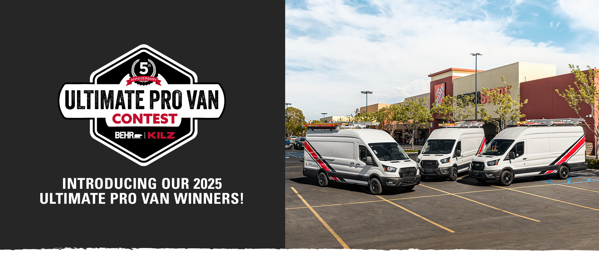 KILZ Pro Van Winners banner