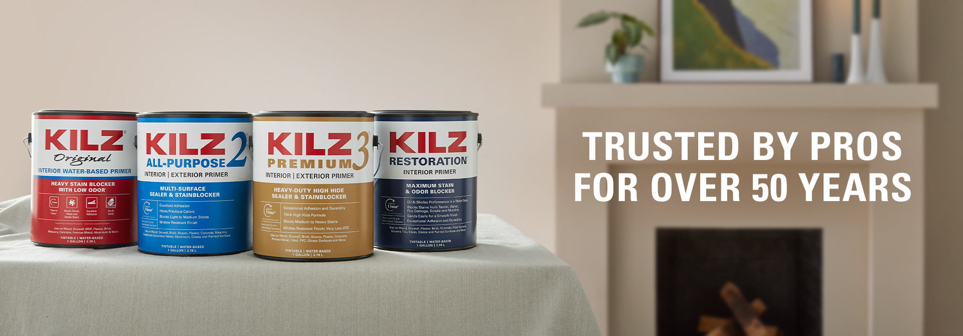 KILZ Primers Trusted Brand
