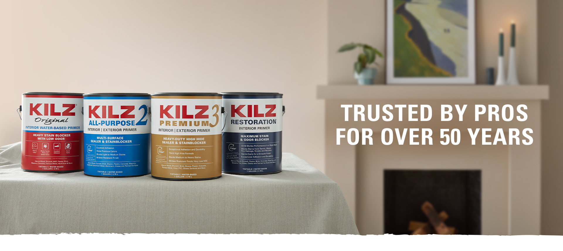KILZ Primers Trusted Brand