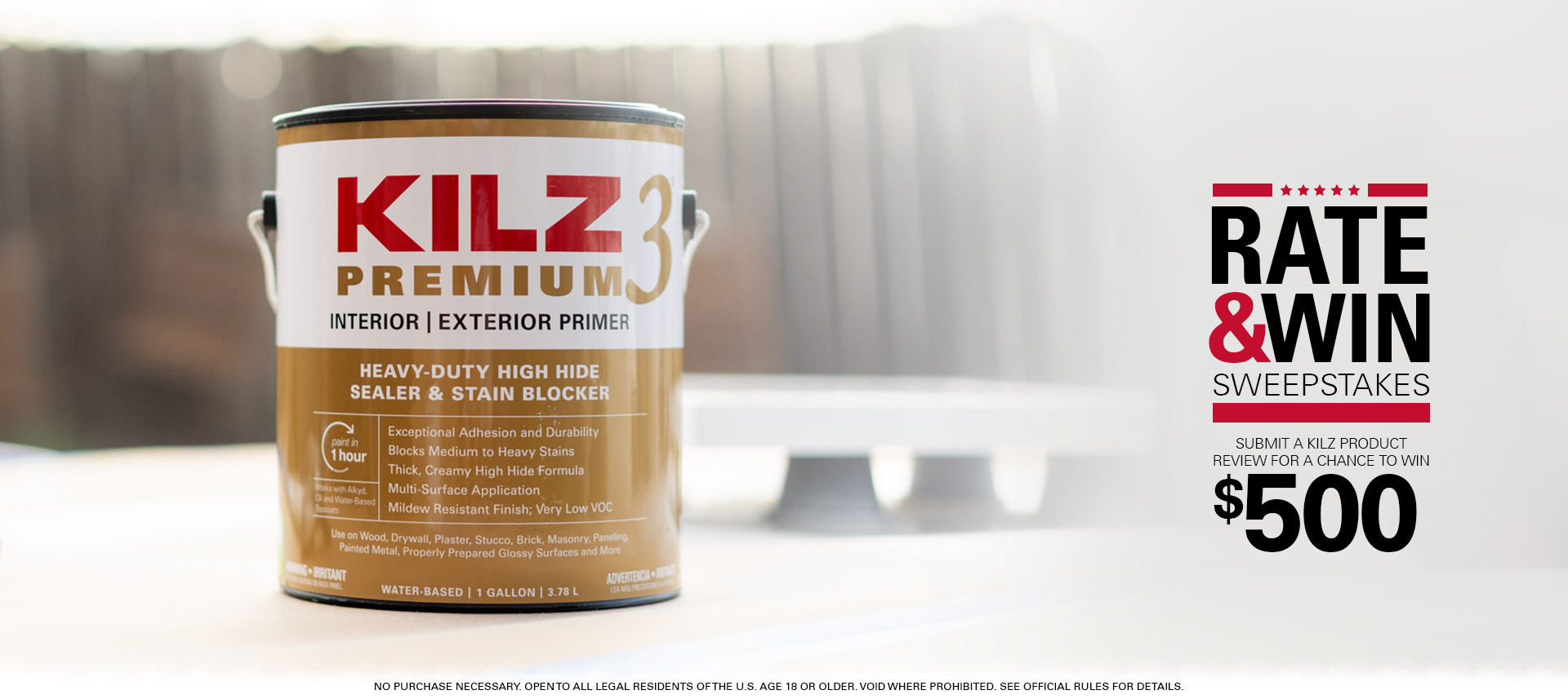 KILZ® Primers, Paints, Wood Care & Concrete Stains
