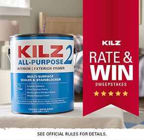 KILZ® Rate & Win Opportunity Drawing