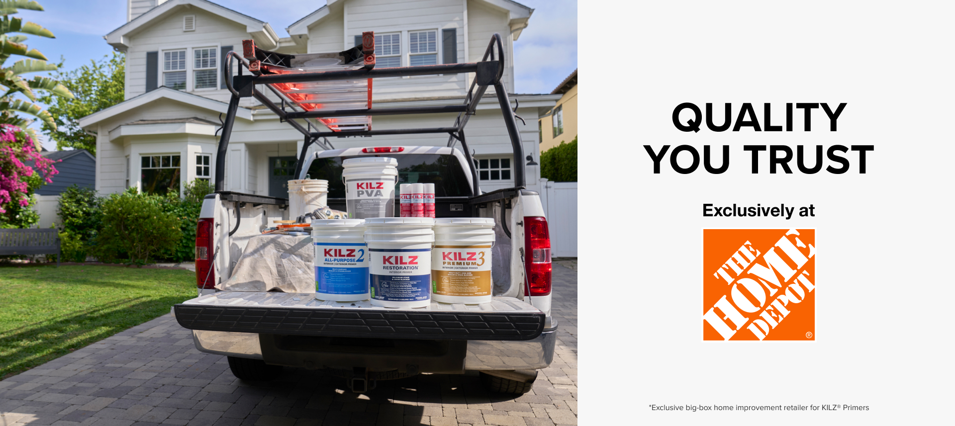 KILZ® Primers, Paints, Wood Care & Concrete Stains