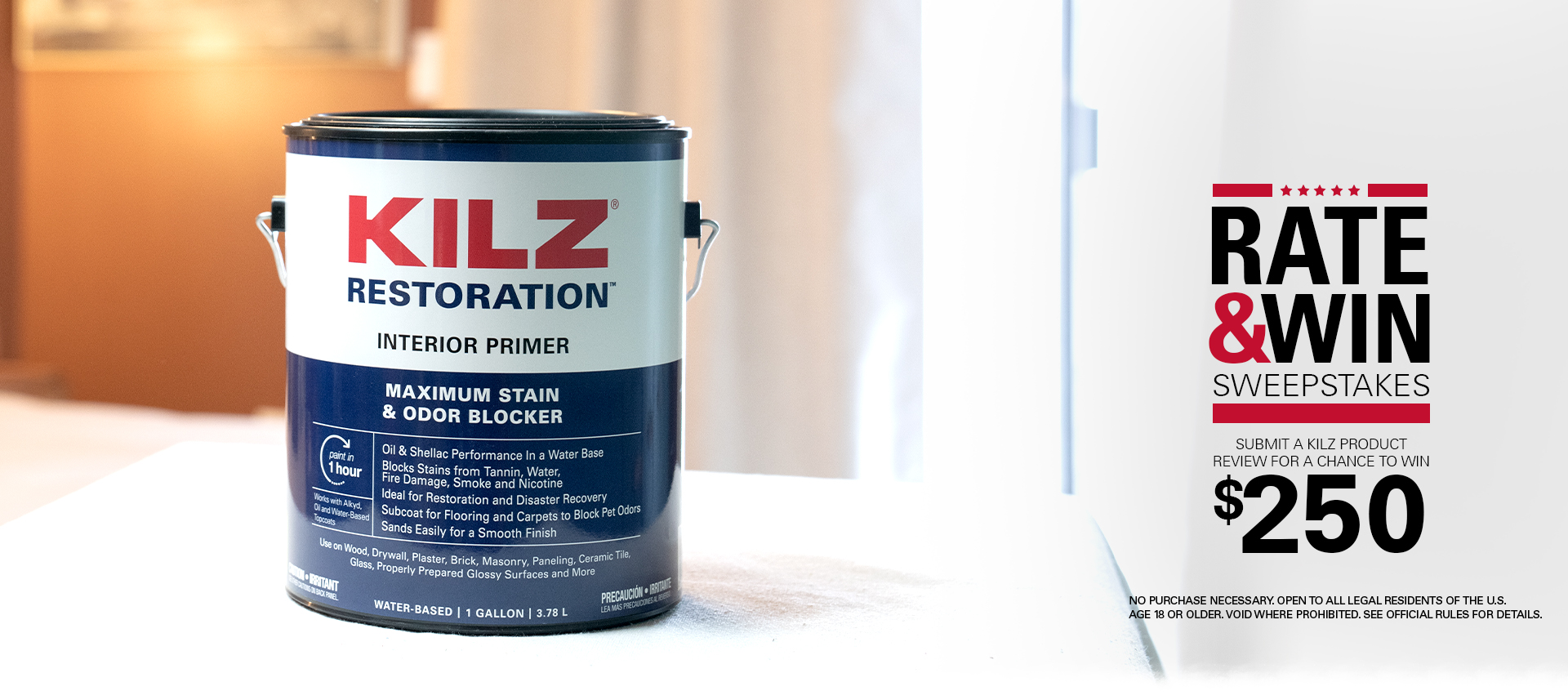 KILZ® Primers, Paints, Wood Care & Concrete Stains
