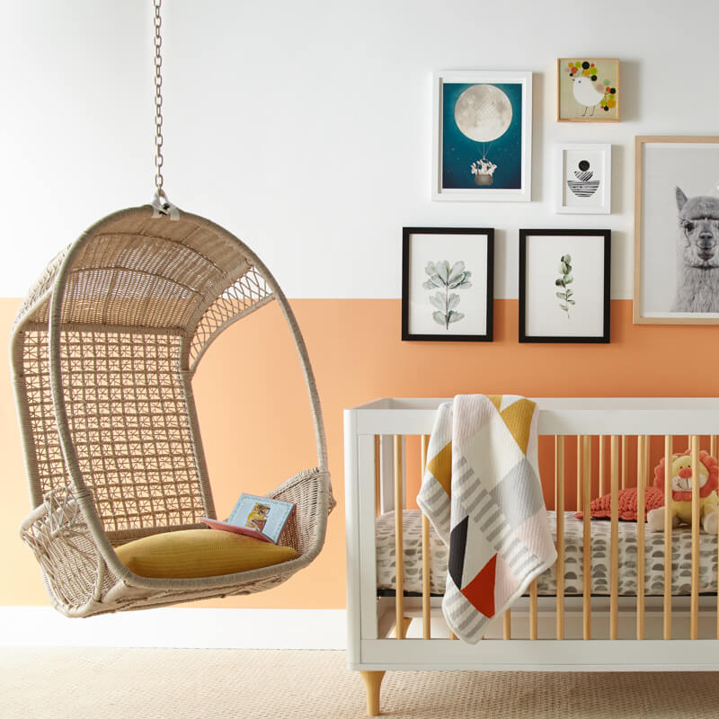 Two-Tone Nursery Makeover