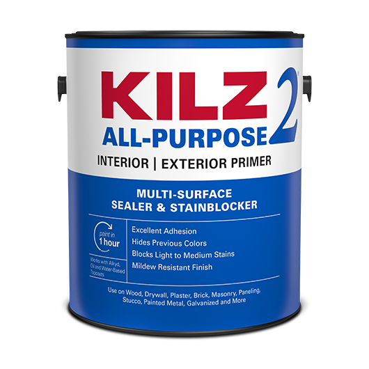 KILZ 2® ALL-PURPOSE<br/> Interior | Exterior Primer