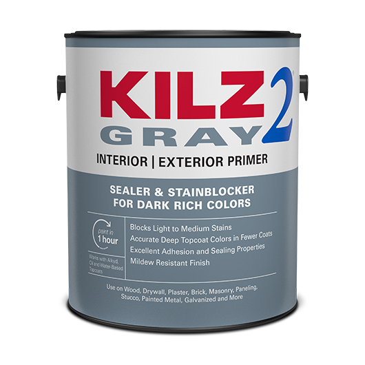 KILZ 2® GRAY<br/> Interior | Exterior Primer