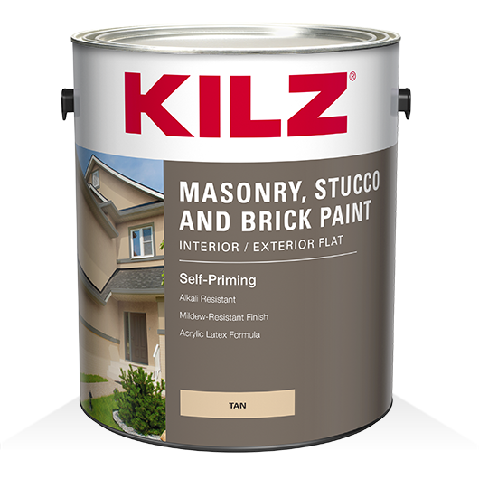 KILZ® Masonry, Stucco & Brick Flat Paint