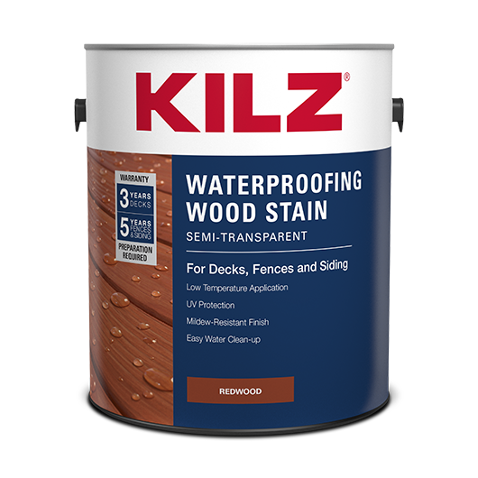KILZ® Waterproofing Semi-Transparent Stain