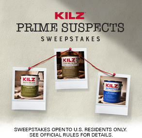 KILZ® Prime Suspects Sweepstakes Image