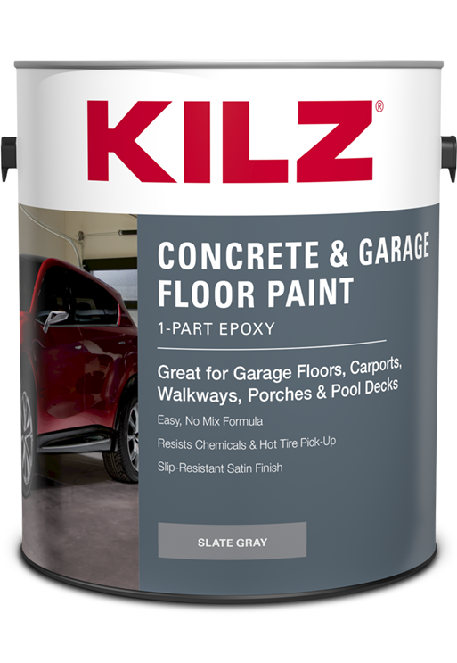 KILZ® 1-PART EPOXY ACRYLIC CONCRETE & GARAGE FLOOR PAINT Can image