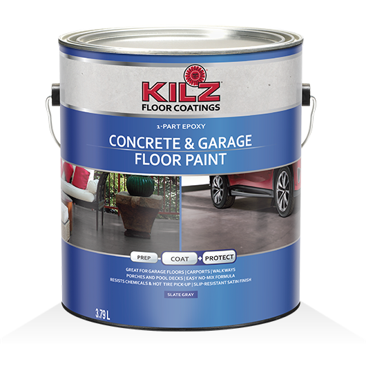 1 Part Epoxy Acrylic Concrete Garage Floor Paint Primers