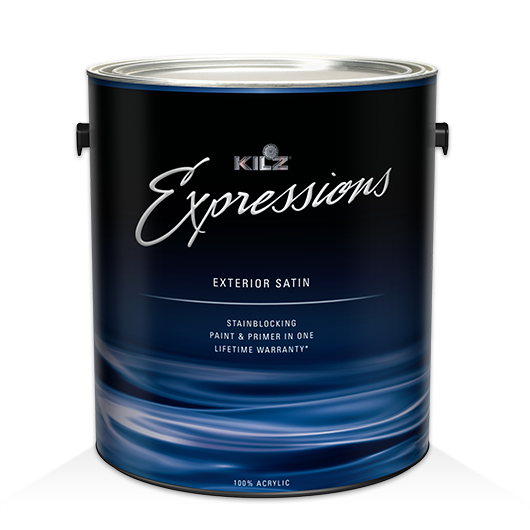 KILZ® EXPRESSIONS Exterior Satin Paint