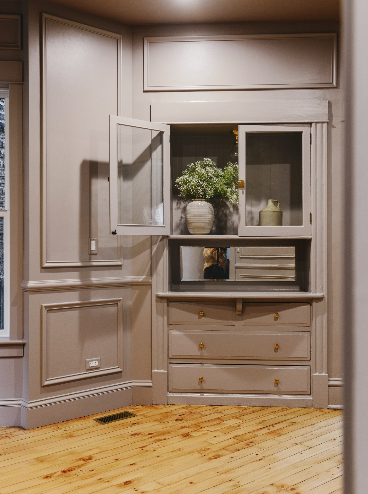 Mauve Dining Room