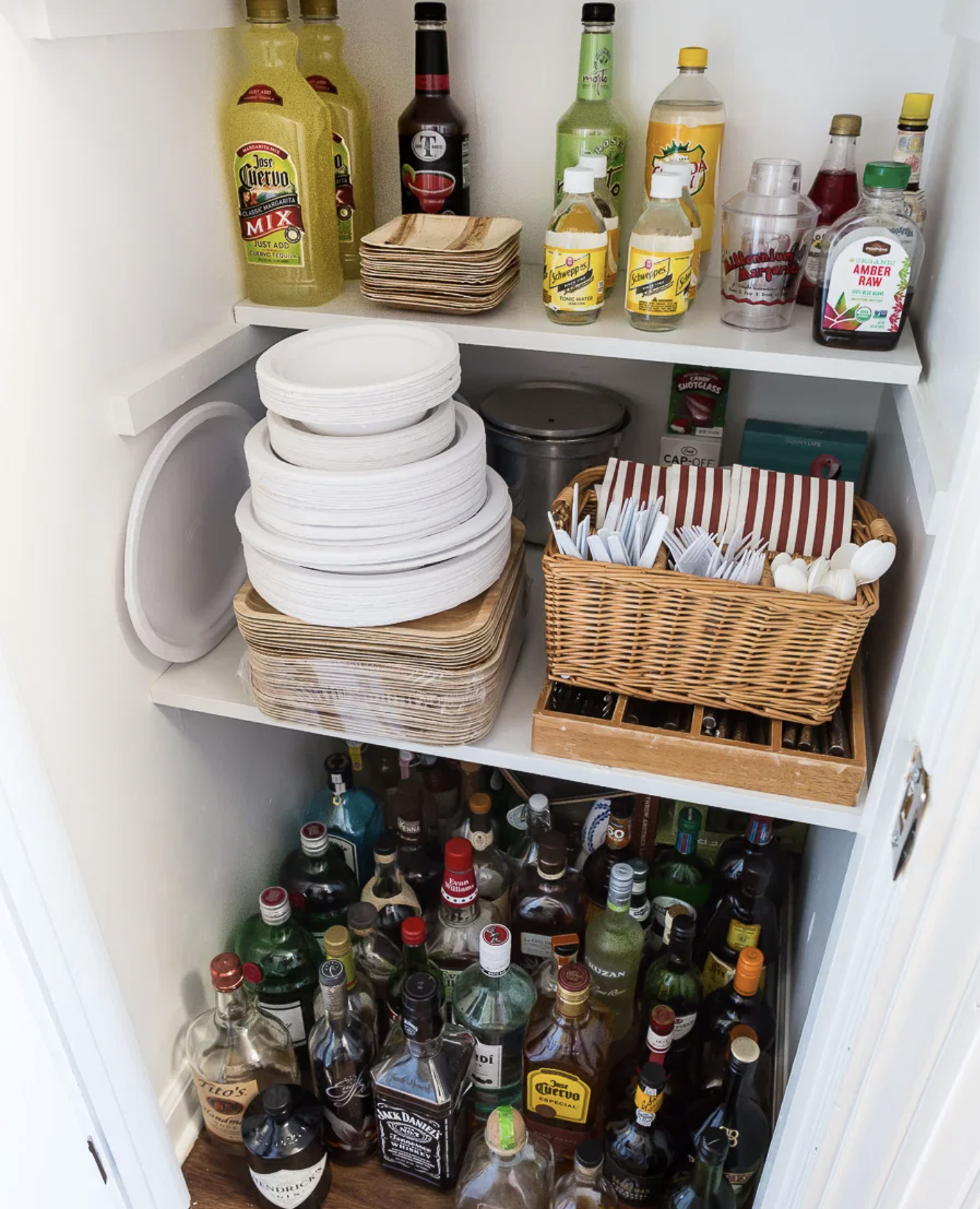 Small party season pantry