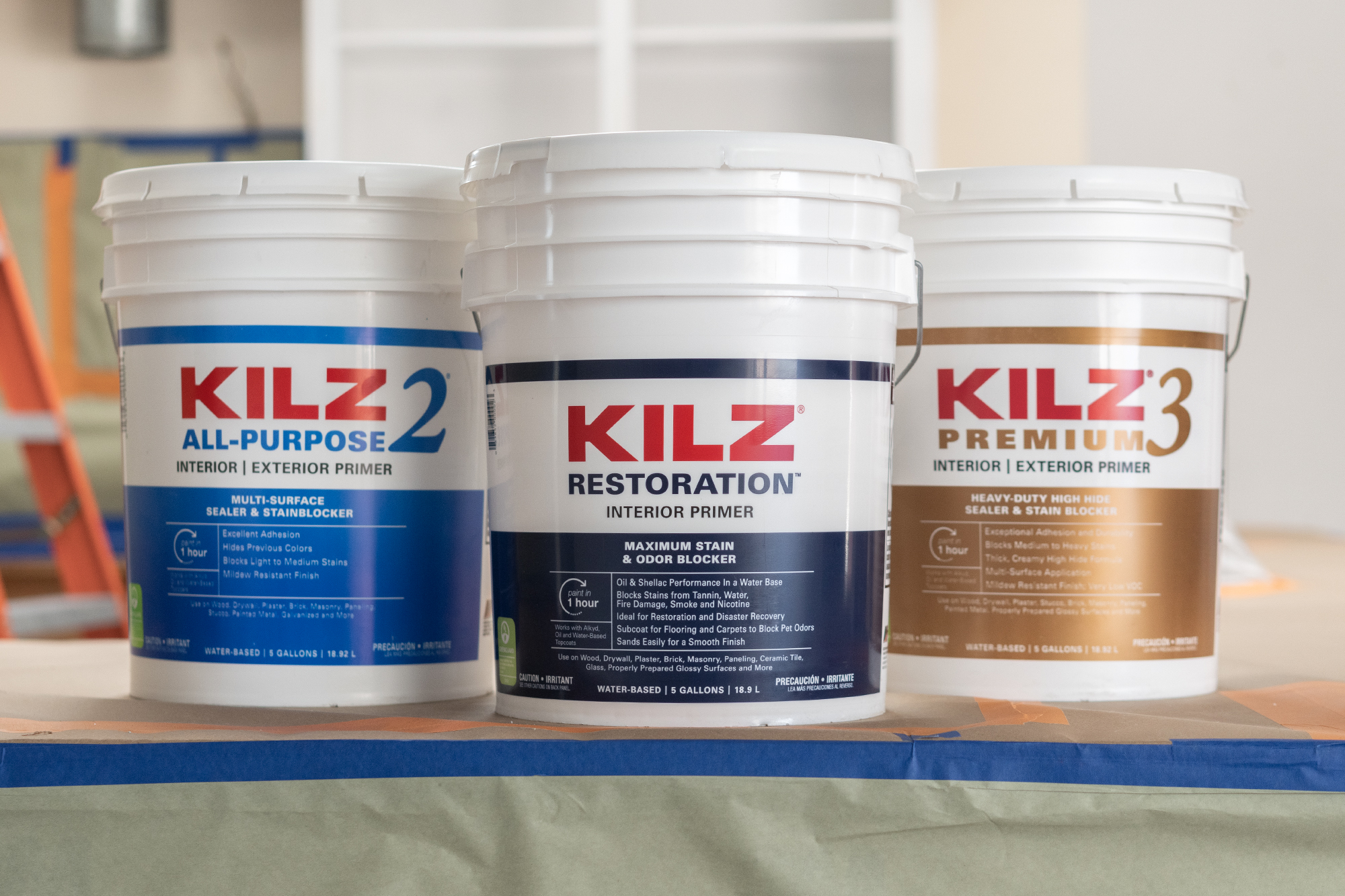 Can grouping of KILZ Restoration, KILZ 3 Premium and KILZ 2 All Purpose