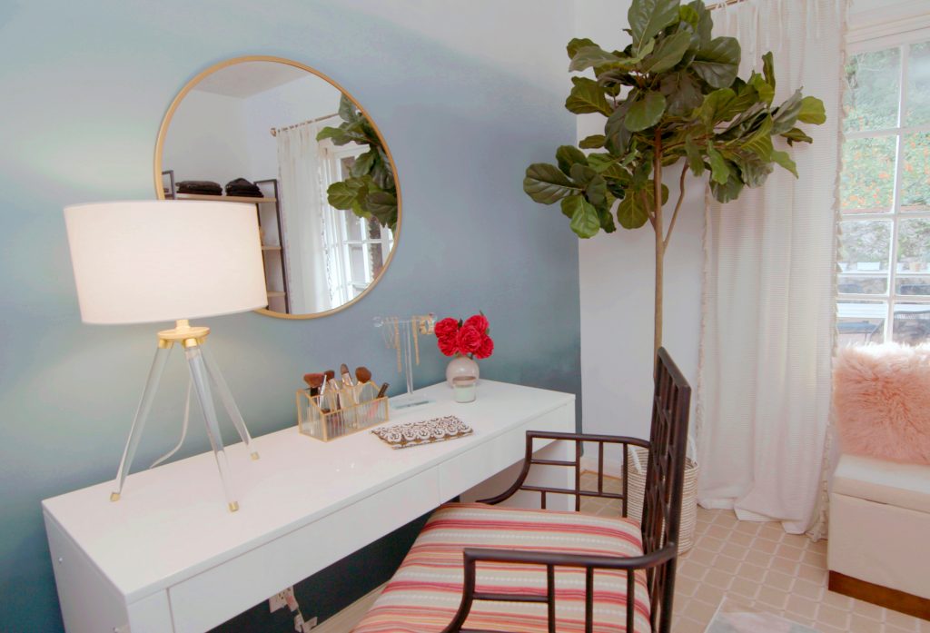 Ombré Wall Dressing Room Transformation The Perfect Finish Blog by KILZ®