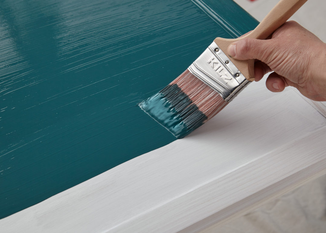 Colorful Kitchen Transformation The Perfect Finish Blog by KILZ®