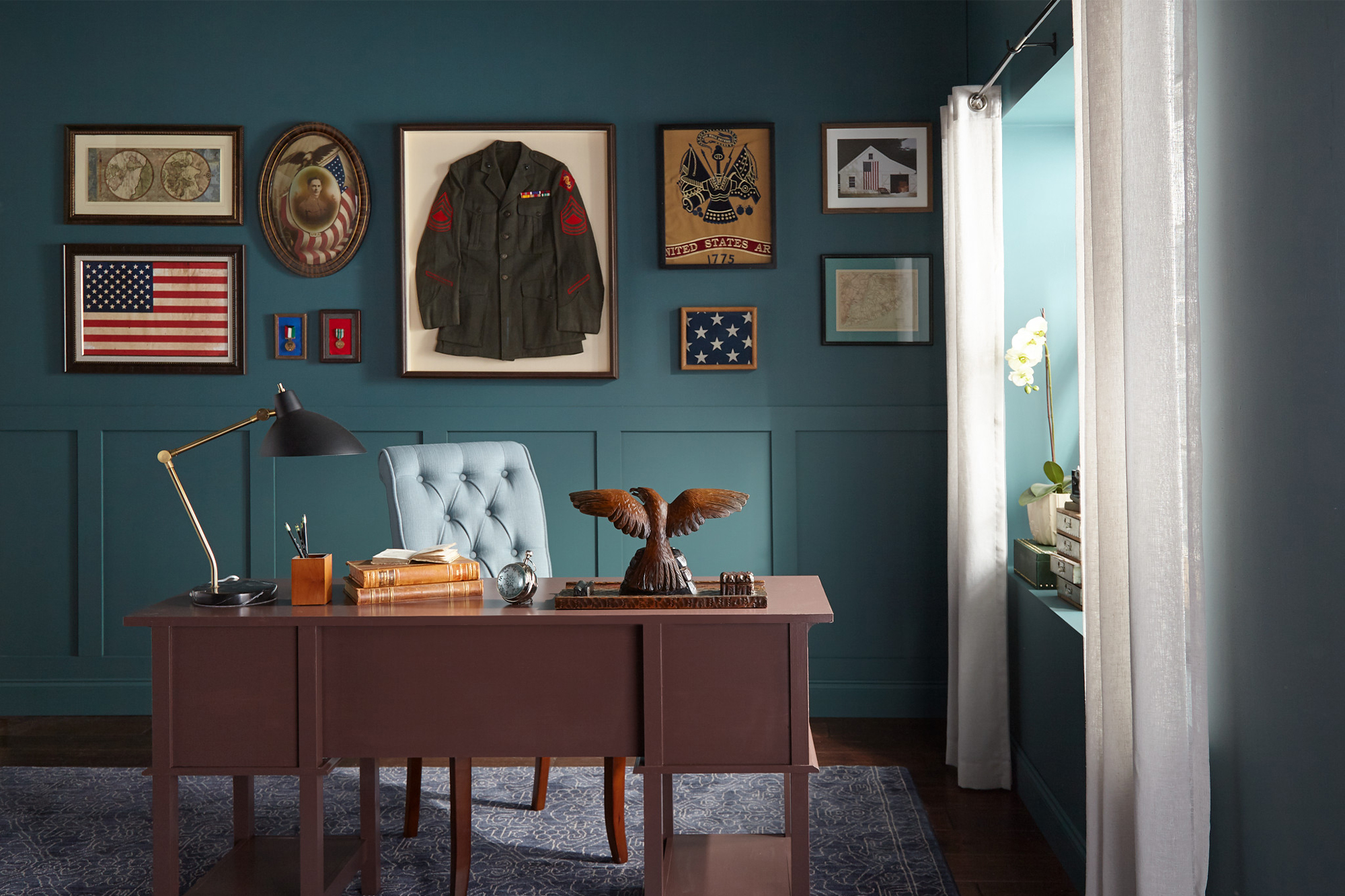 A Military Makeover for Grandpa’s Office The Perfect Finish Blog by KILZ®