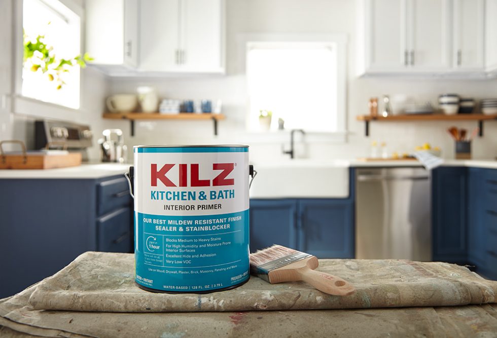 is kilz kitchen and bath primer coverage