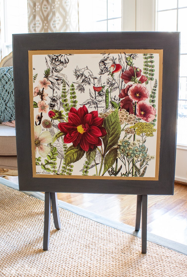 Folding Game Table Makeover The Perfect Finish Blog by KILZ®