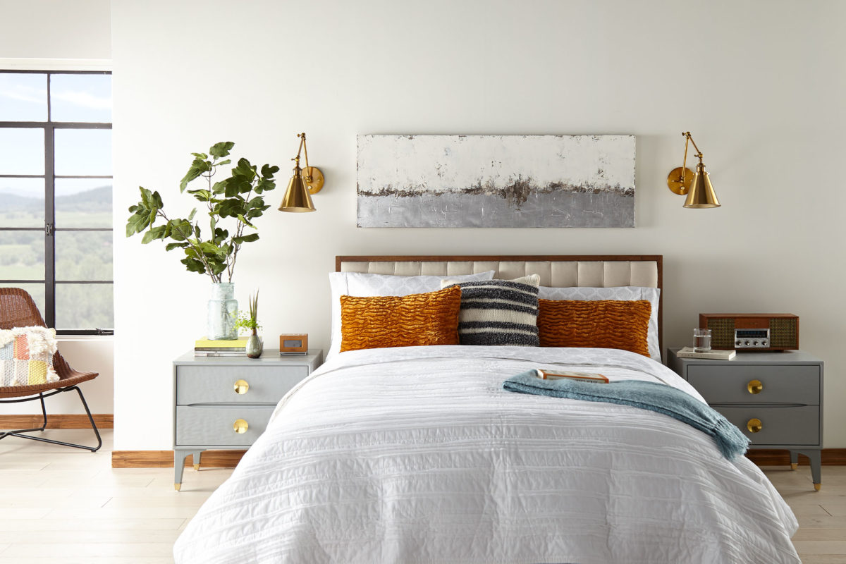 Mid-Century Modern Master Bedroom - The Perfect Finish Blog by KILZ®