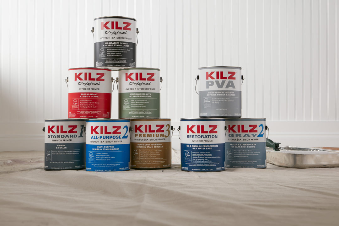 Choose the Right KILZ® Primer for Your Substrate KILZ Blog