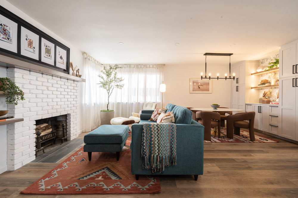 Outdated Living Room Gets a Facelift – Destination Restoration - KILZ