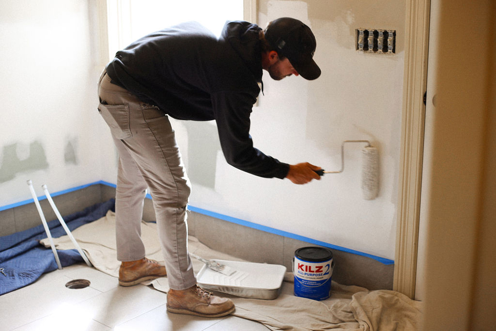 A Bathroom Remodel Project with KILZ® Primers KILZ Blog